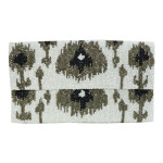 Flap Clutch Ikat Pattern
