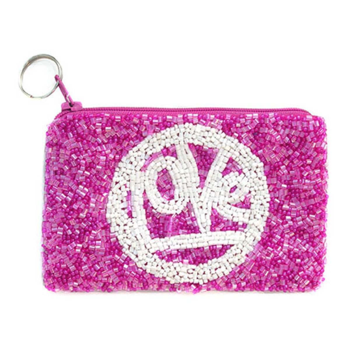 Fully Beaded Little "Love" Bag