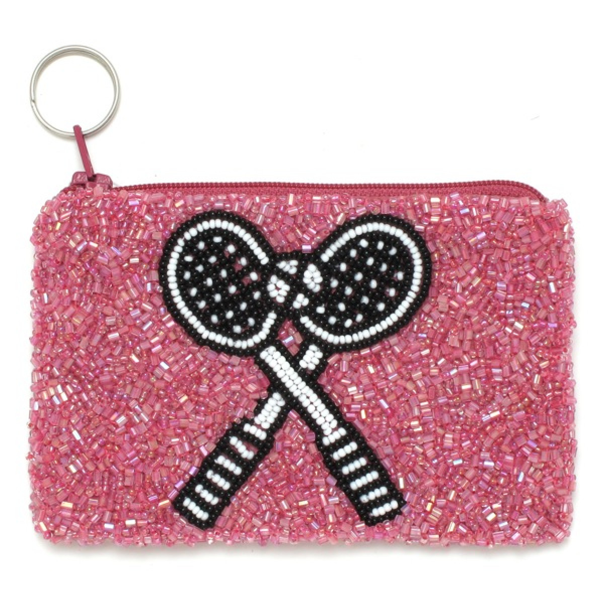 Fully Beaded Tennis Bag