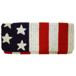 Fully Beaded US Flag Bag