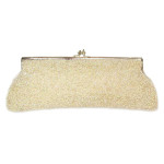 Golden Bridal Beaded Bag