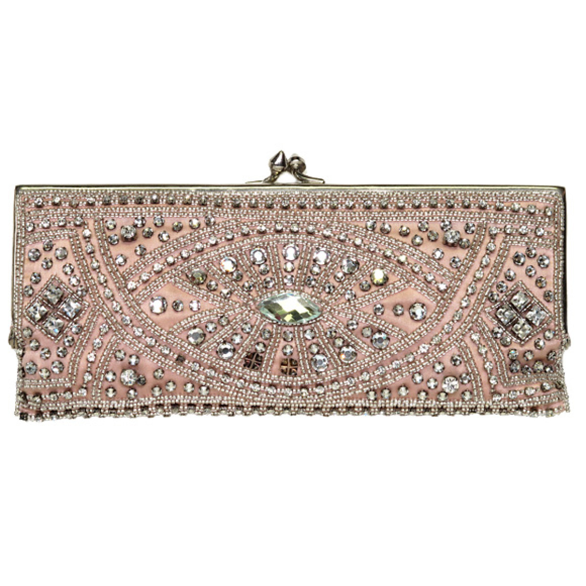 Hand -Beaded Clutch