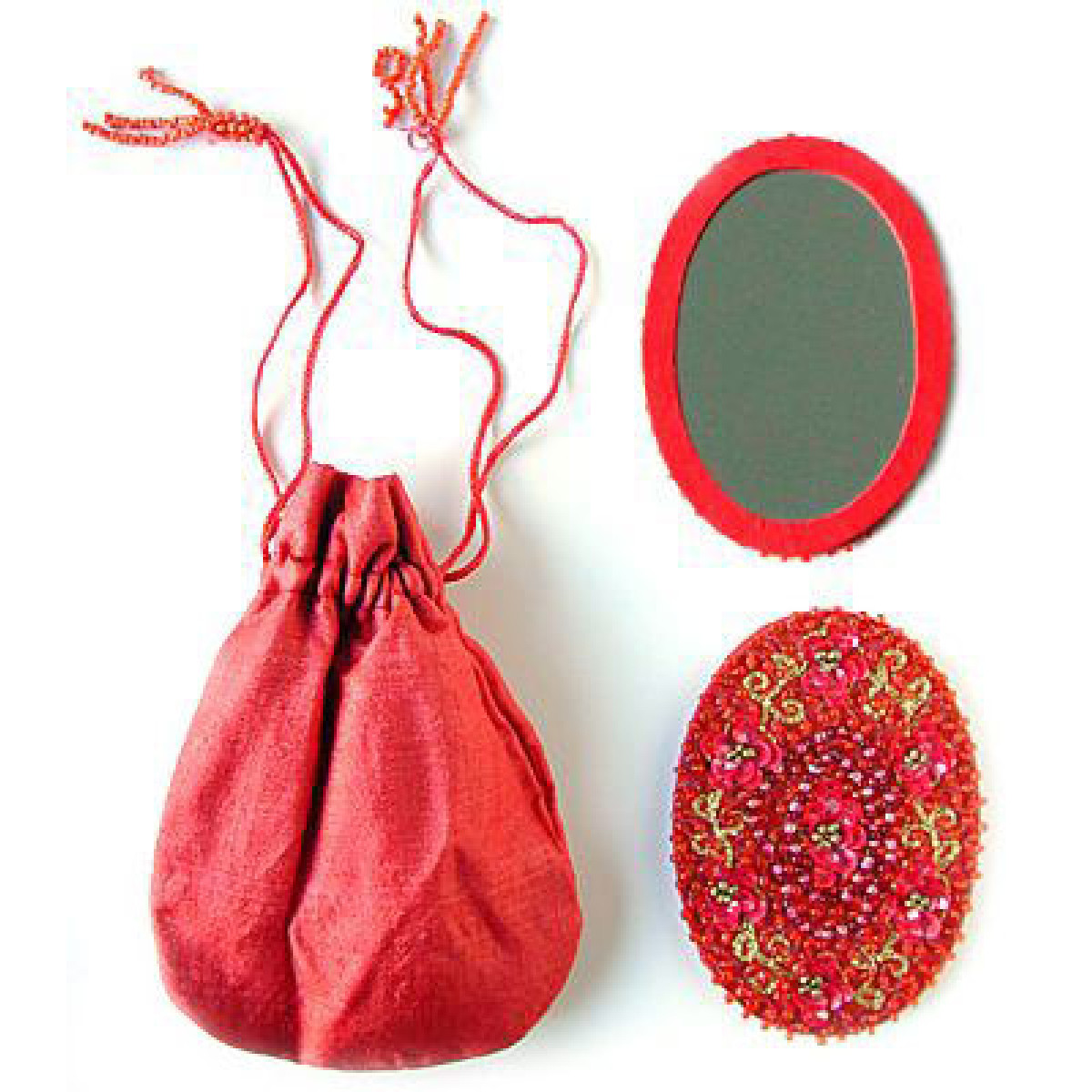 Handheld Mirror in a Little Sac
