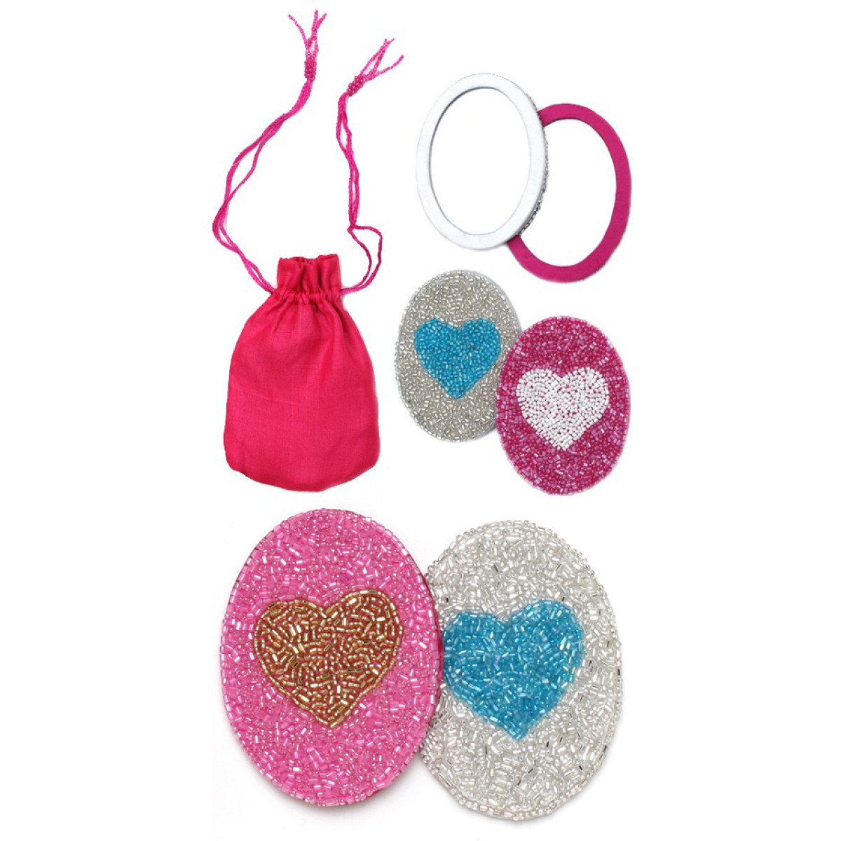 Handheld Mirror in a Little Sac