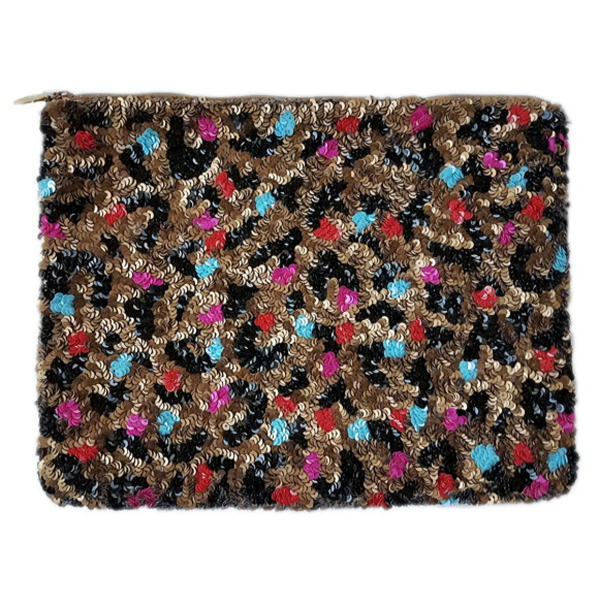 IPad Case Sequin Leopard