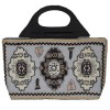 Tote with Embroidered Work