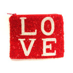 Medium Coin Purse; LOVE