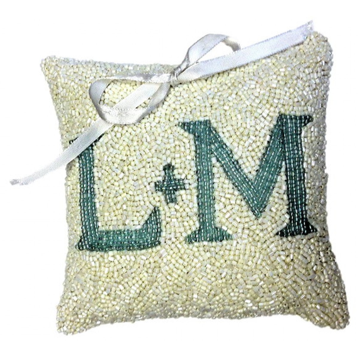 Ring Pillow With Monogram