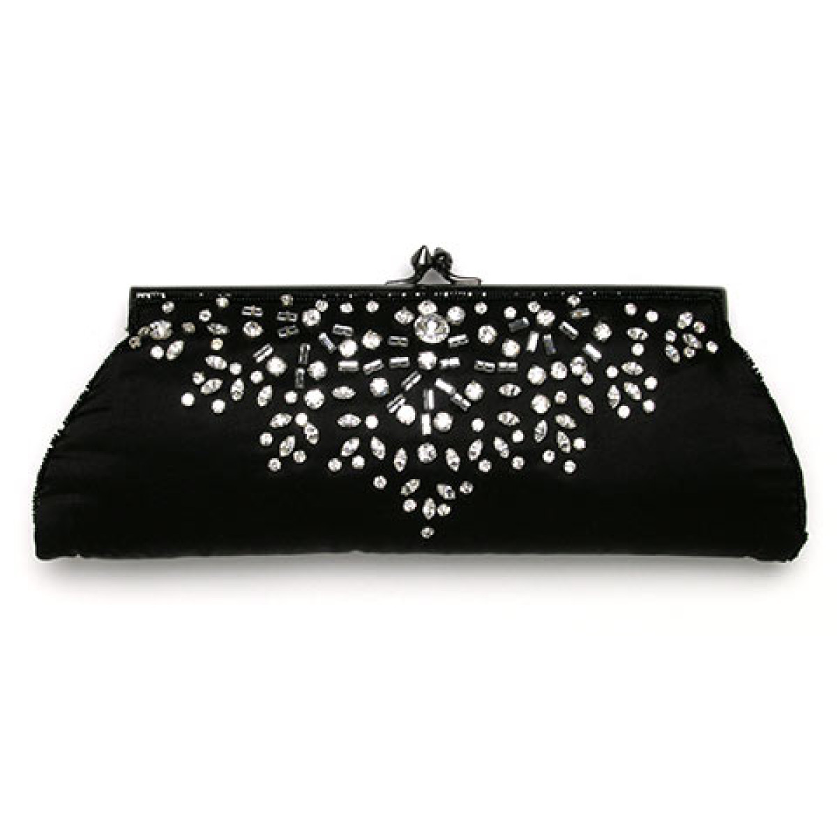 Satin clutch