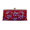 Clutch with Floral Sequin