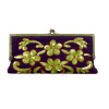 Clutch with Floral Sequin