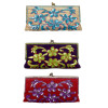 Clutch with Floral Sequin