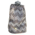 Silk and Swarovski Crystal Bag