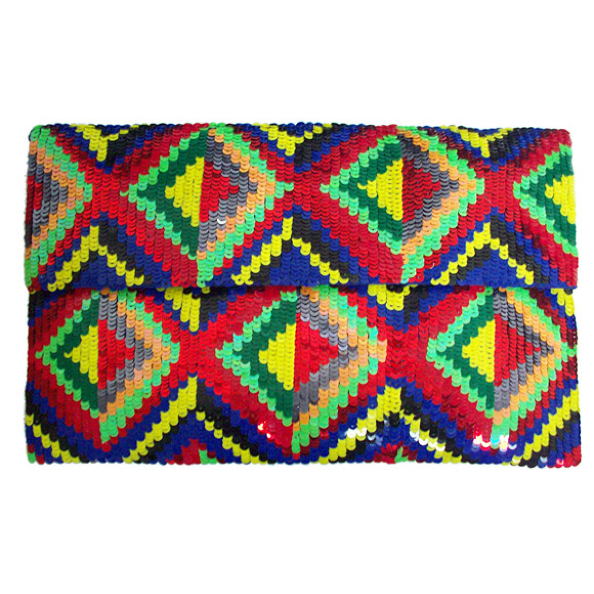 Silk Bag with Sequins