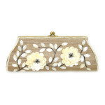Silk Beaded Clutch