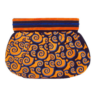 Silk Embroidered Clutch Silk Embroidered Clutch