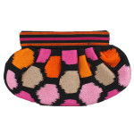 Silk Embroidered Clutch