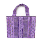 Silk Embroidered Tote