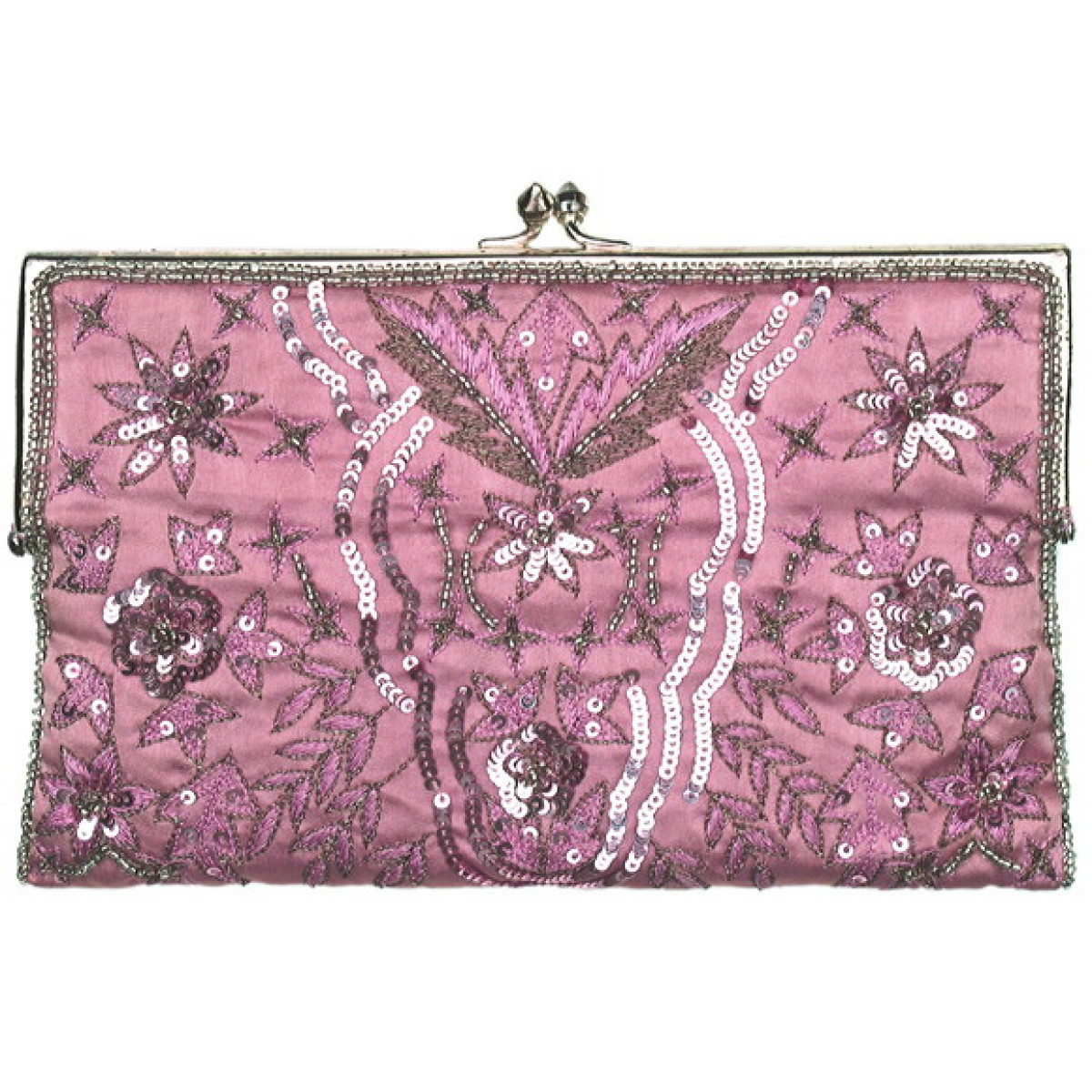 Silk Rectangle Clutch
