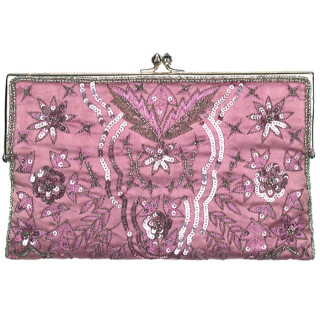 Silk Rectangle Clutch