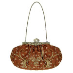 Silk with Czech Crystals Bag