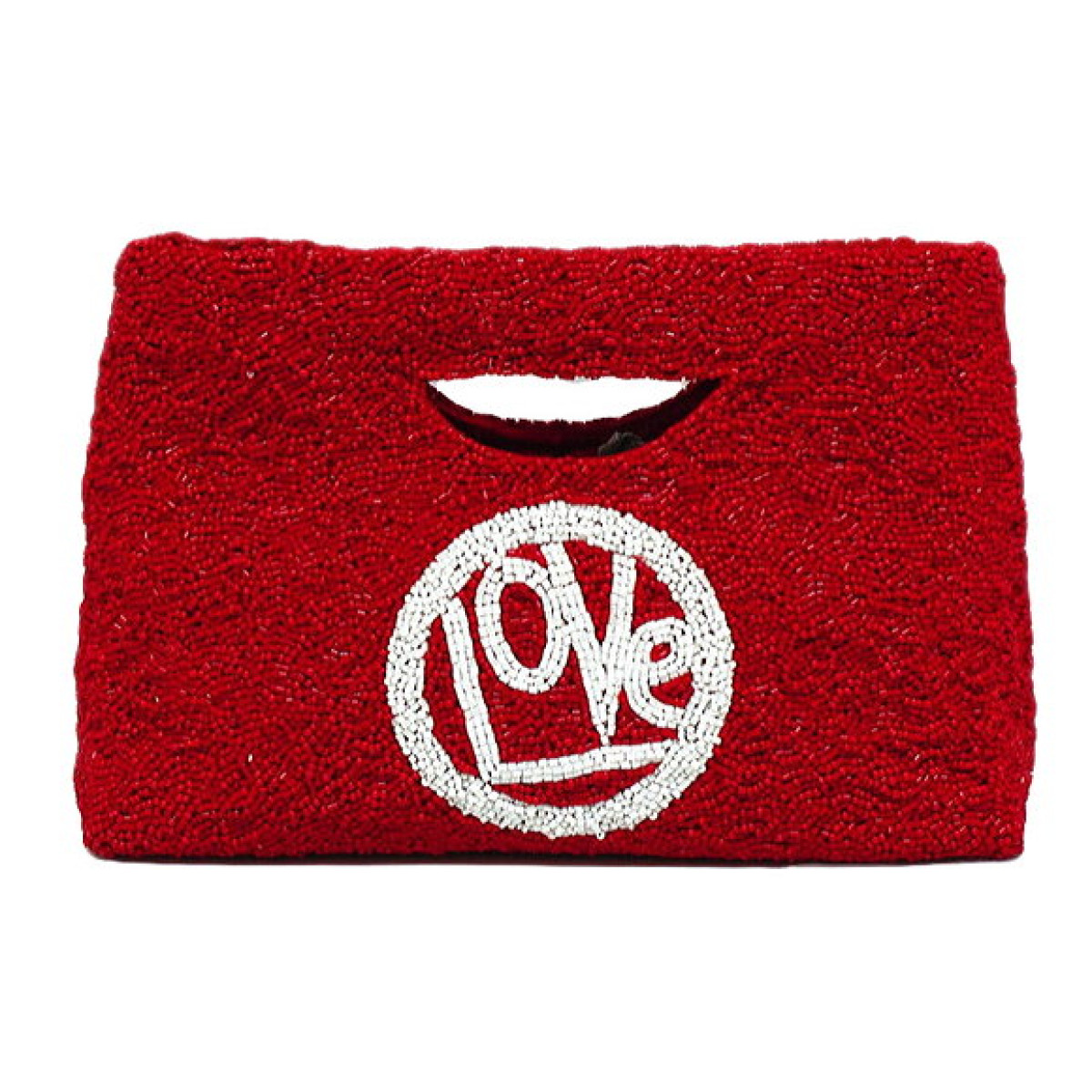 Tote Cut Out Handle with LOVE Motif