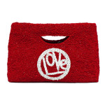 Tote Cut Out Handle with LOVE Motif