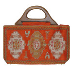 Tote with Embroidered Work
