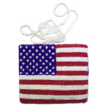 US Flag Cross Body Pouch