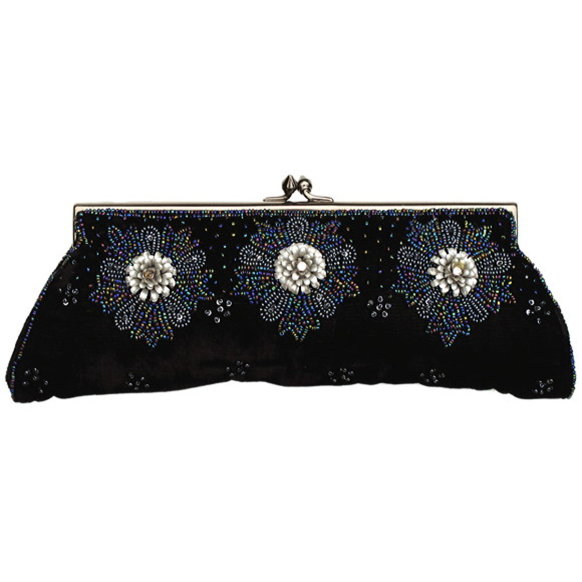 Velvet Broach Clutch