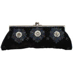 Velvet Broach Clutch