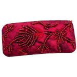 Wide Beaded Barrette