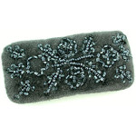 Wide Beaded Barrette