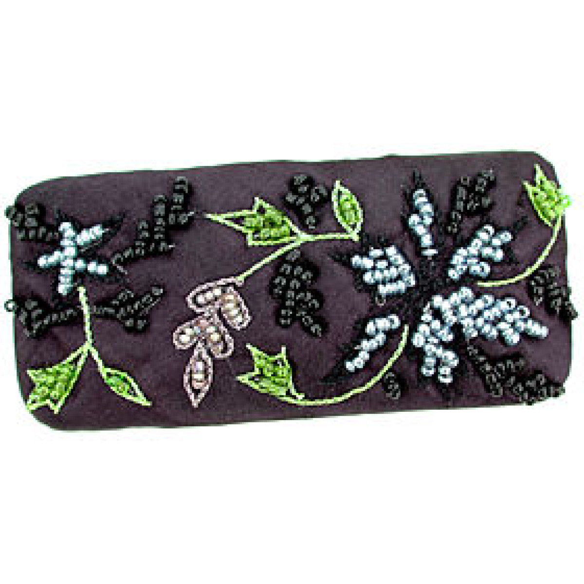 Wide Beaded Barrette