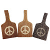 Wristlet with Peace Sign Motif
