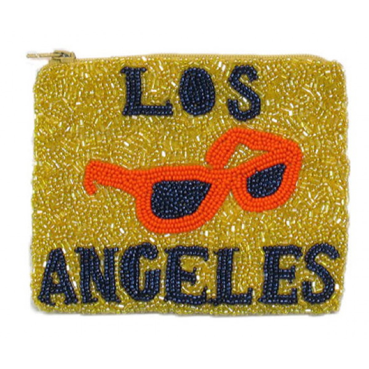 Zipper Pouch Los Angeles Logo